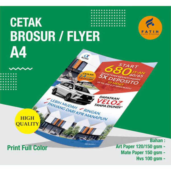 Brosur A4