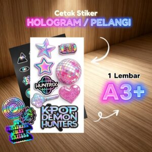 Stiker Hologram