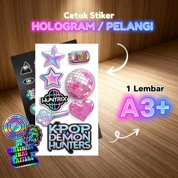 Stiker Hologram