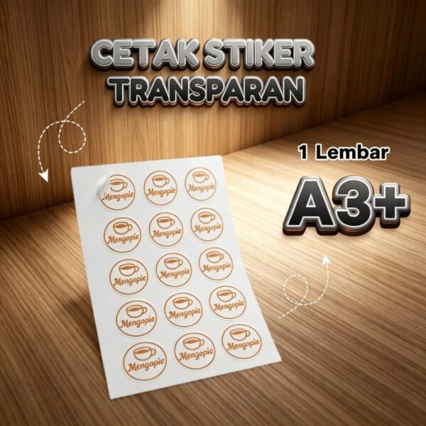 Stiker Transparan