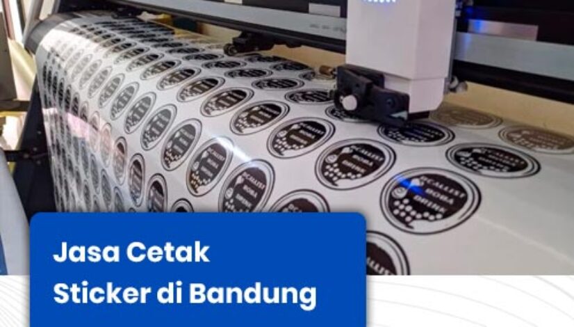 jasa cetak sticker bandung